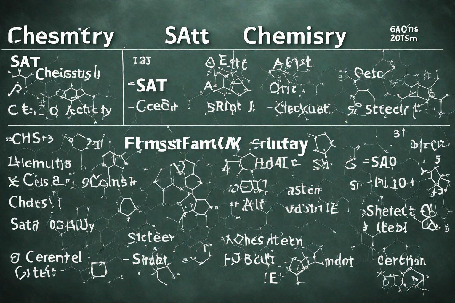 SAT Chemistry - Chemistry Bench