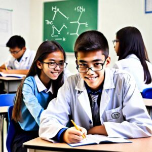 Studying IGCSE Chemistry