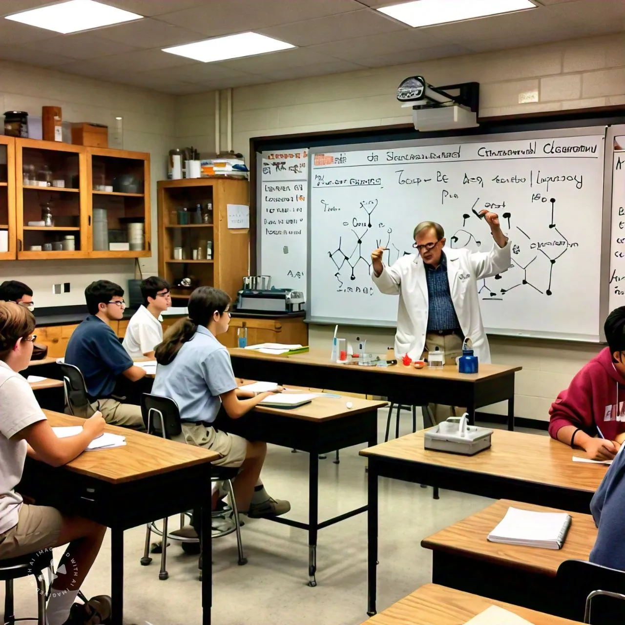 AP Chemistry Syllabus and Tutor teaching in class